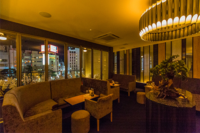 夜景を楽しめる西中洲のクラブ